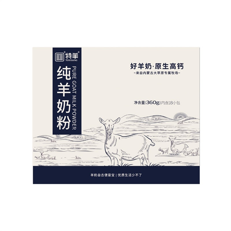 羊奶粉成年中老年女士学生孕妇高钙无糖内蒙古羊奶成人羊奶粉360克18