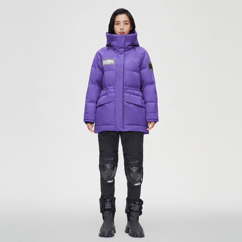 [极寒系列]波司登2021年冬季新款羽绒服女常规款经典连帽保暖保暖90