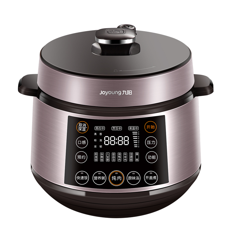 九阳电压力煲家用多功能6l升大容量高压锅全电压力锅