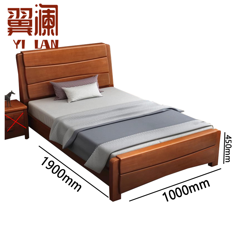翼澜 木床 100cm 张高清大图