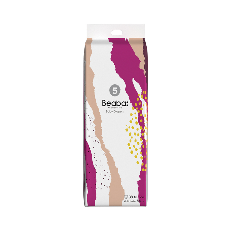 BEABA 炫彩纸尿裤XL码38片