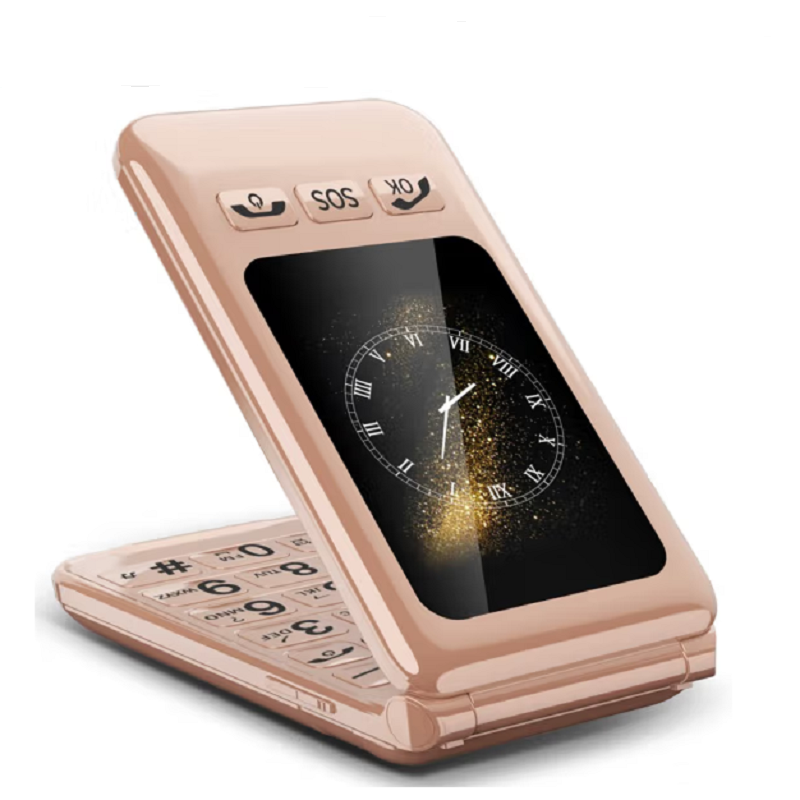 翻盖接听一键sos天语ktoucht9s全网通4g翻盖手机移动联通电信老人手机