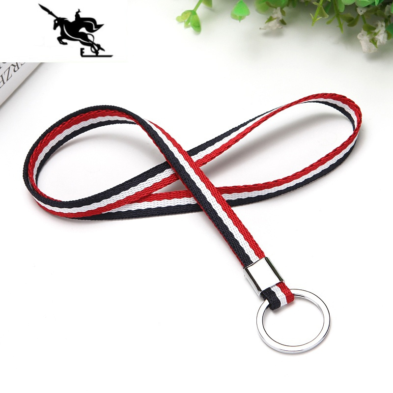 newlake挂脖钥匙绳儿童学生防丢钥匙扣老人套脖钥匙挂件织带钥匙扣