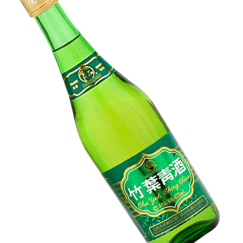 汾酒 竹叶青玻竹 38度 475ml 单瓶装 清香型白酒