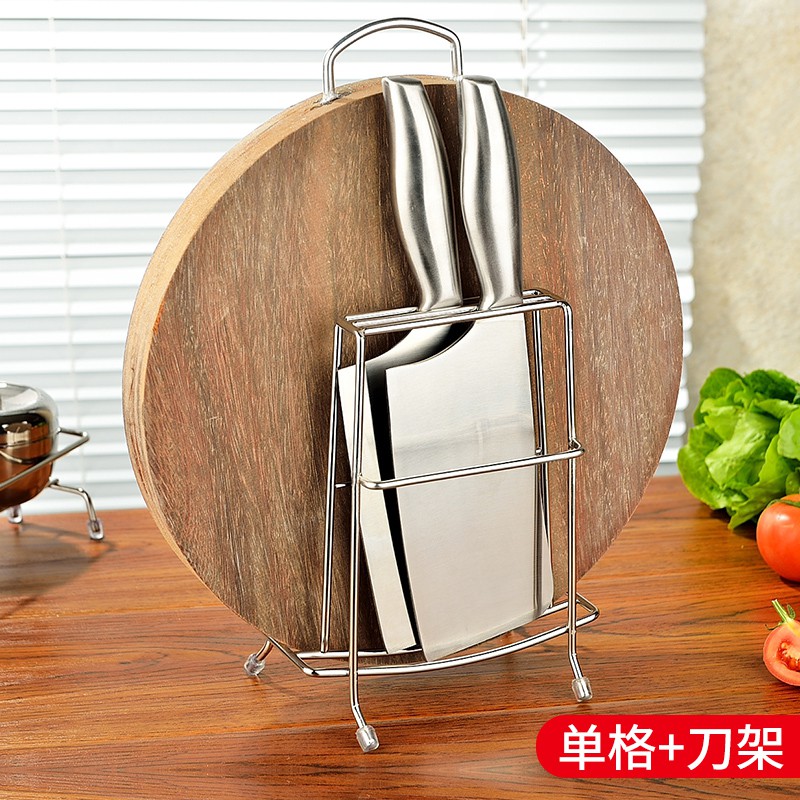 砧板架菜板架厨房放菜板的架子家用落地不锈钢案板收纳粘板置物架收纳层架 三维工匠高清大图