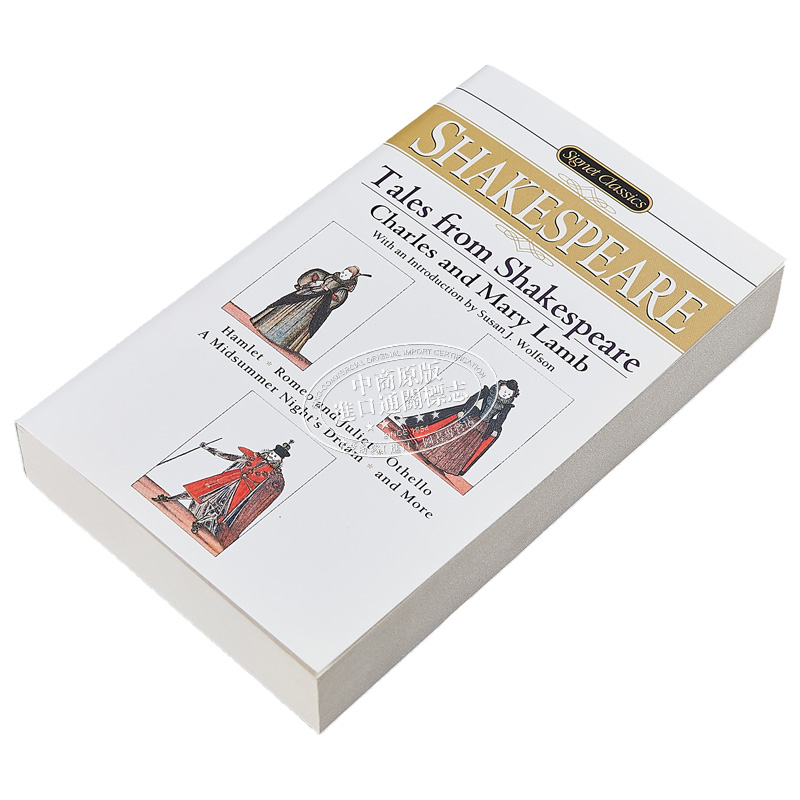 [正版] 中商原版莎士比亚故事集 英文原版文学 英文版 英文原版书 Tales From Shakespeare高清大图