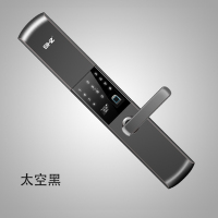 SHZ SH-101P日本神護者指纹锁家用防盗门智能锁指纹密码锁指纹密码电子锁家用指纹锁钛黑色配圆柱锁体指导安、装