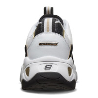 Skechers斯凯奇情侣款男鞋复古厚底熊猫鞋老爹鞋休闲运动鞋999285