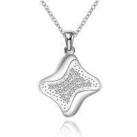 N625 Women Silver Necklace 镀925纯银女项链日韩版锁骨链潮人送女朋友七夕情人节礼物