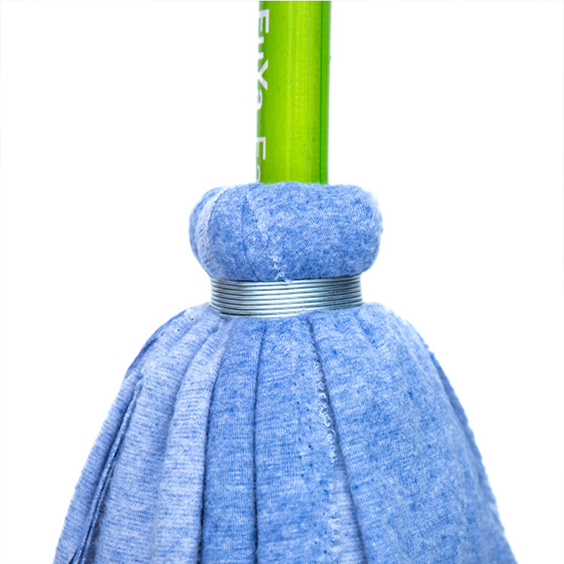 苏宁自营木柄拖把日用百货单位学校铁线圆头吸水棉布传统布条拖把视频