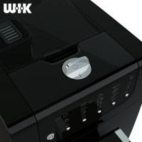 伟嘉(WIK)全自动咖啡机家用商用一键花式咖啡意式浓缩9758自动奶泡机 9758银色