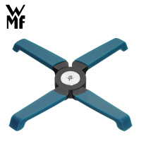 福腾宝(WMF)Hello Function磁性隔热垫(折叠式)德国耐高温硅胶隔热锅垫汤锅垫磁力吸附隔垫18cm 天蓝色