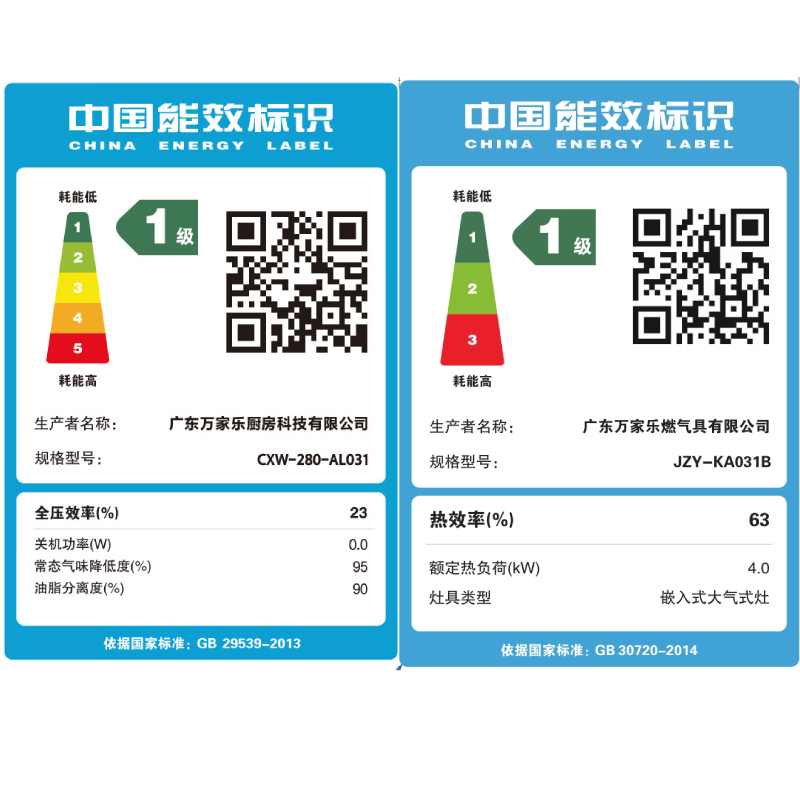 万家乐烟灶热三件套装 18m³/min侧吸抽油烟机12升智能恒温热水器 AL031+KA031B+12TP1(Y)液化气高清大图