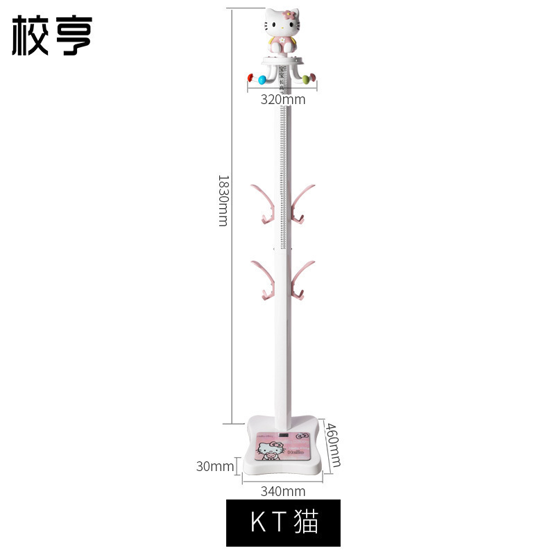 儿童挂衣架落地简约现代卧室衣服架子多功能创意衣帽架高清大图