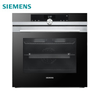 西门子(SIEMENS)HS636GDS1W家用71升不锈钢嵌入式蒸箱 旋钮式多功能蒸箱烤箱二合一