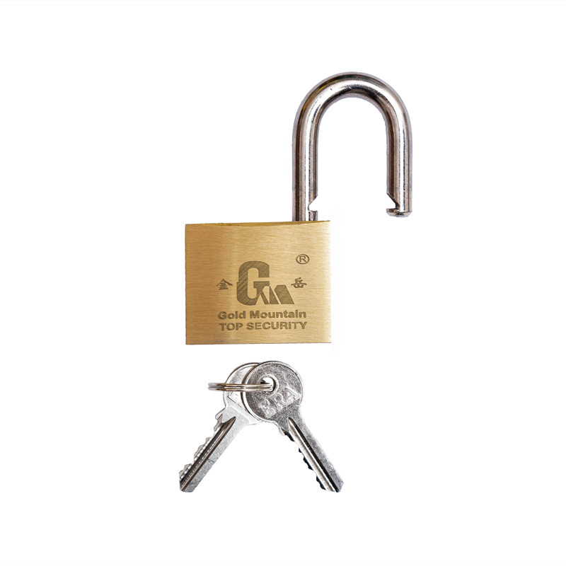 金岳 铜锁 TR40mm 40mm*14mm (黄色 )高清大图
