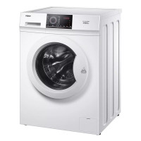 海尔(Haier)全自动滚筒洗衣机一级变频节能家用大容量高温桶自洁消毒中途添衣洗涤EG80B08W