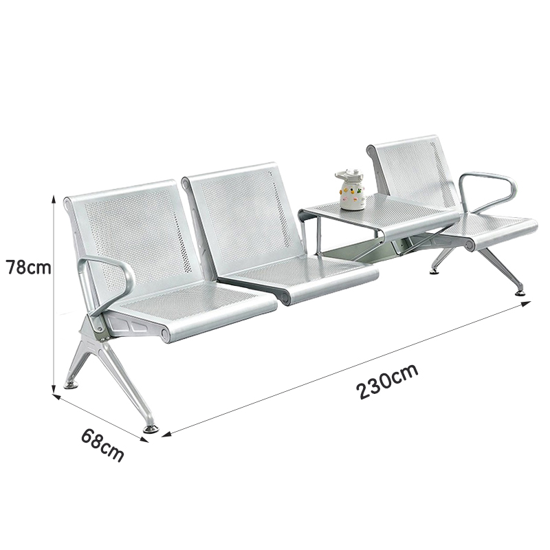 芙瑞塔 等候椅三人位 张高清大图
