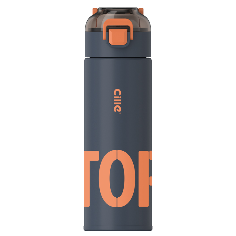 希乐Cille316不锈钢保温杯保冷杯男女士户外健身运动简约便携大容量水杯高清大图