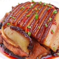 梅菜扣肉碗装红烧肉蒸肉加热即食下饭菜五花肉卤味零食 500克一碗