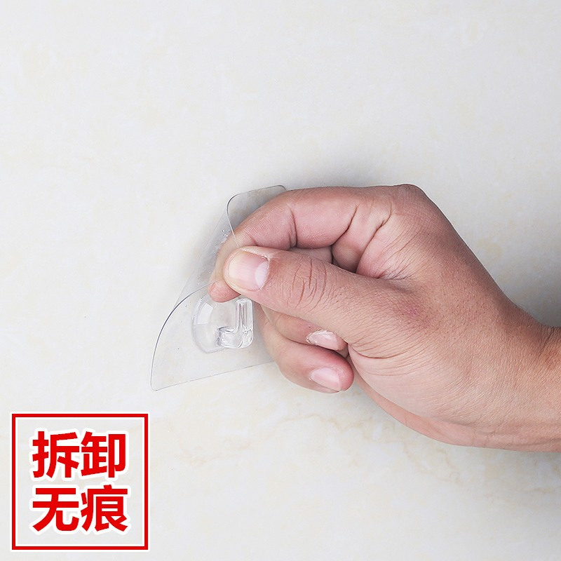 挂钩强力粘胶贴壁挂承重吸盘厨房墙壁挂勾无痕后挂物钩