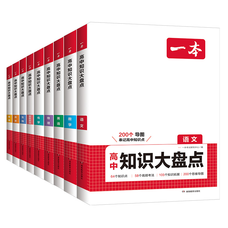 思想政治 高中通用 [正版]高中知识大盘点语文数学英语物理化学政治历史地理生物高一高二高三高考复习教辅导书基础知识清单手高清大图