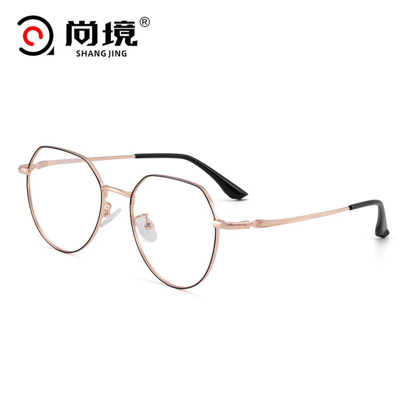 [顺丰]尚境时尚潮流经典圆框文艺镜架男女式通款可配防蓝光超轻近视镜镜框高清大图