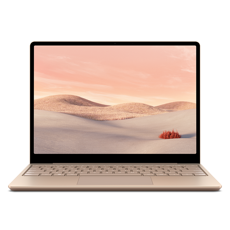 微软(Microsoft)Surface Laptop Go 3 笔记本电脑 i5 16G+256G砂岩金 12.4英寸触屏 办公本 学生 轻薄本