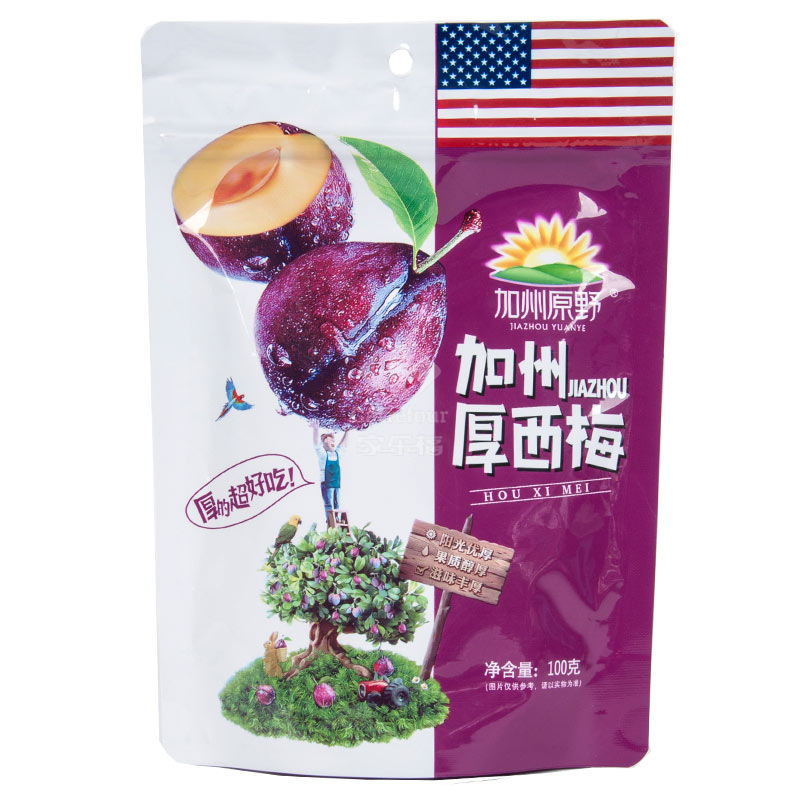 加州原野 加州厚西梅100g