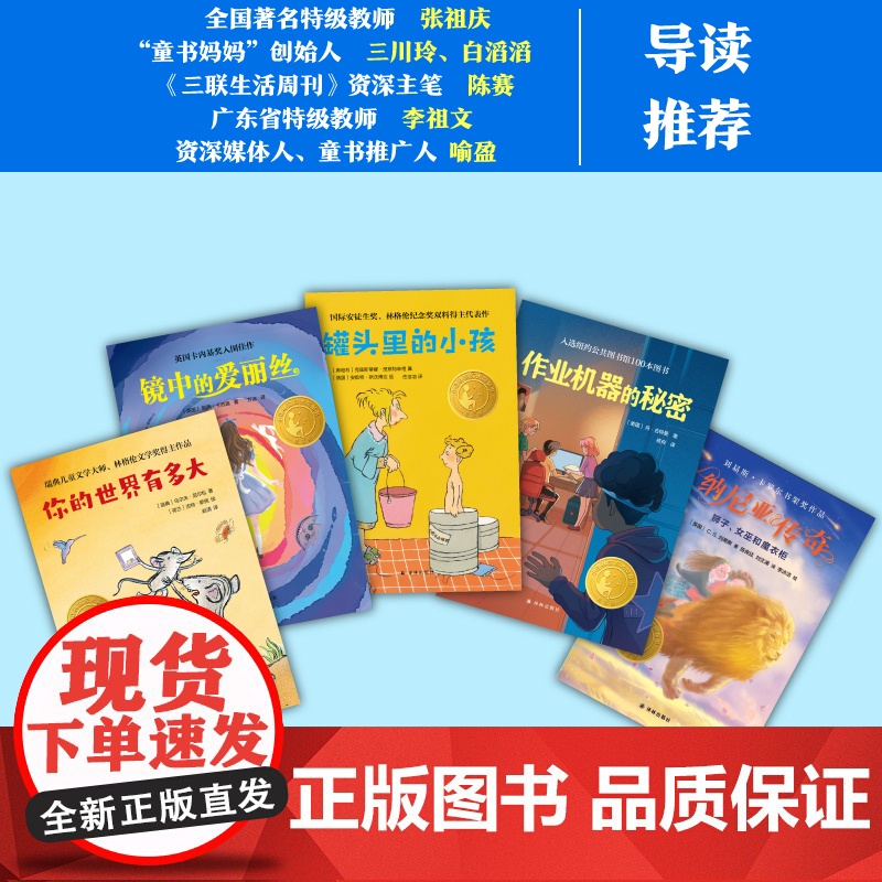小译林国际大奖童书(第二辑) 精选国际安徒生奖等大奖作品 儿童绘本小学生阅读课外书籍名家翻译名师大咖精妙导读译林出版社高清大图