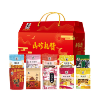 山珍礼赞干货组合 XTL1371 干货干菌黑木耳灰枣食用套盒 (盒)