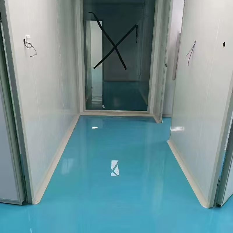 铁环 天蓝环氧地坪漆 AB 30kg/组高清大图