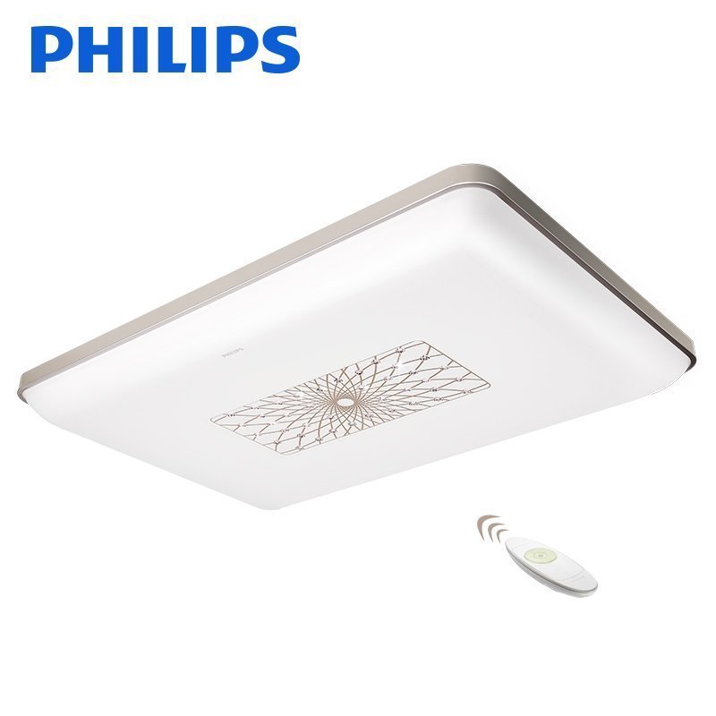 飞利浦（PHILIPS）LED吸顶灯可调光调色简约现代客厅卧室灯具饰悦晖悦礼吸顶灯