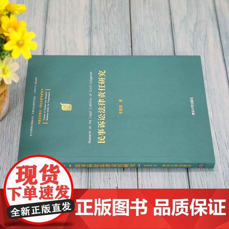 清华正版 民事诉讼法律责任研究 李喜莲 清华大学出版社 民事诉讼责任法学高清大图
