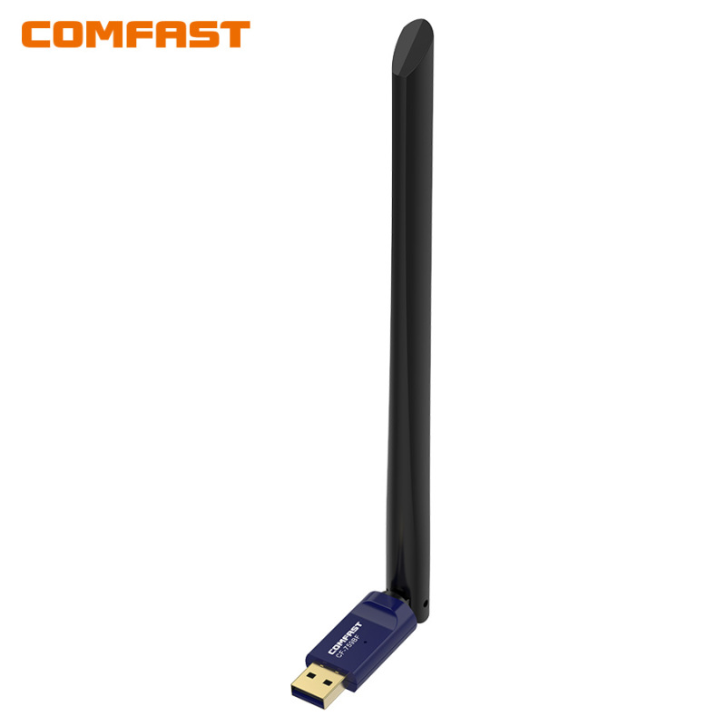 COMFAST CF-759BF蓝牙4.0适配器USB台式机笔记本接收器随身蓝牙wifi二合一 [升级穿墙款]免驱双频