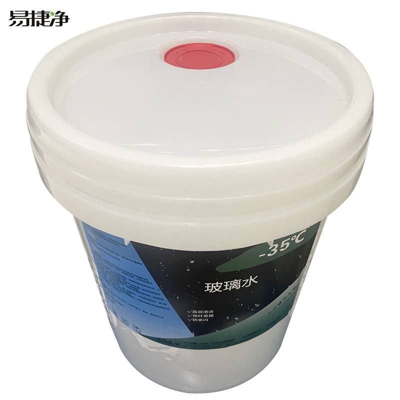 易捷净玻璃水-35℃ 20L/桶高清大图