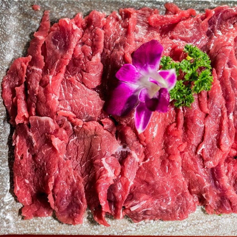 货出六盘 宁夏西吉县谷草饲喂养 六盘山牛肉 精品黄牛原切里脊切片200g*5高清大图