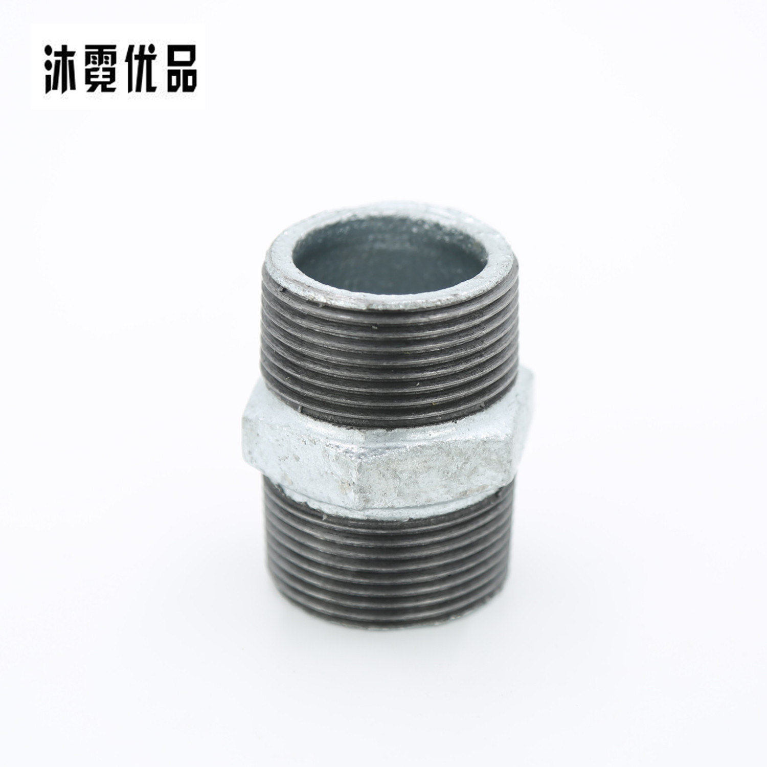 沐霓优品-镀锌对丝 DN15/个高清大图