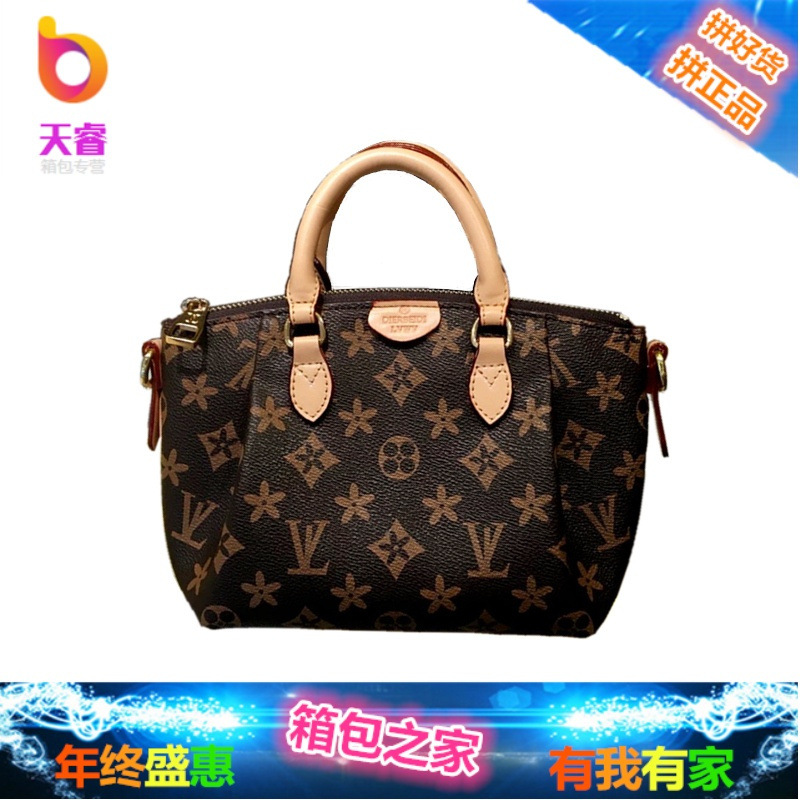 大容量包包女2018新款欧美品牌女士复古印花饺子包单肩手提包