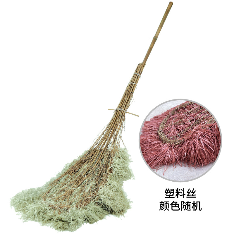 丽佳邦AKX-ZB1.7环卫竹扫把大扫把植物马路工地扫帚户外竹扫地扫帚清洁工具高清大图