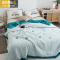 可水洗天丝夏凉被夏季薄款被子冰丝空调被夏被单人双人被芯莫代尔 三维工匠