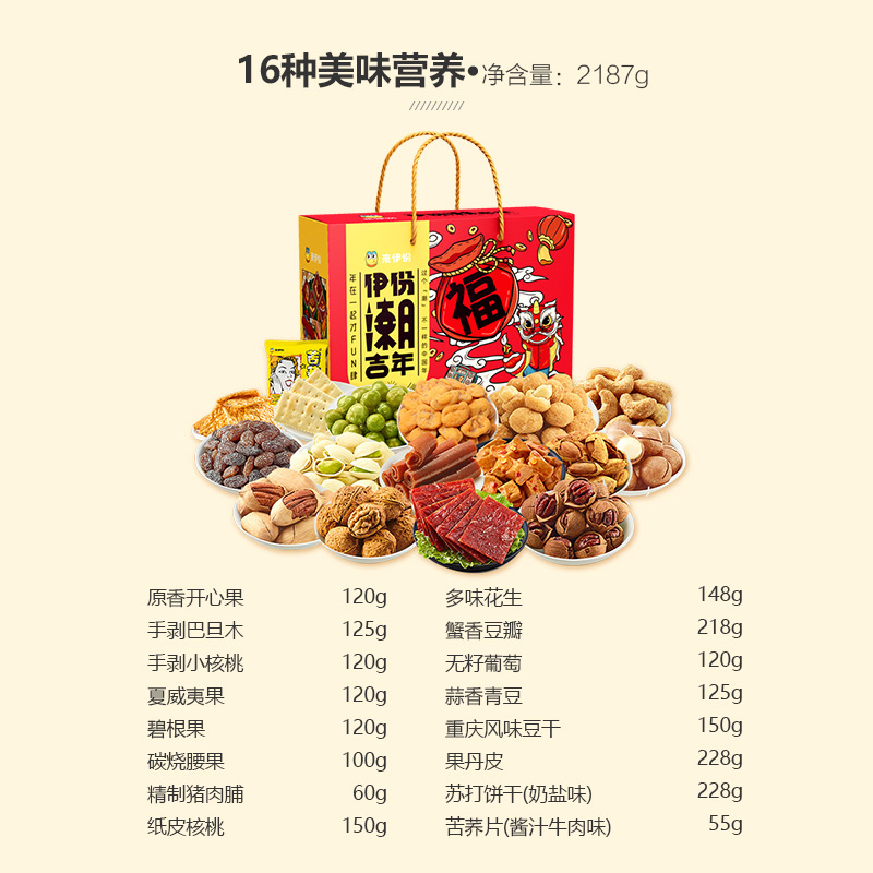 来伊份潮吉年E套餐