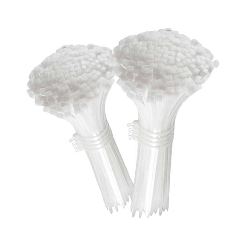 安盟臣AMC2056尼龙扎带8*300mm 白色 100根/包高清大图