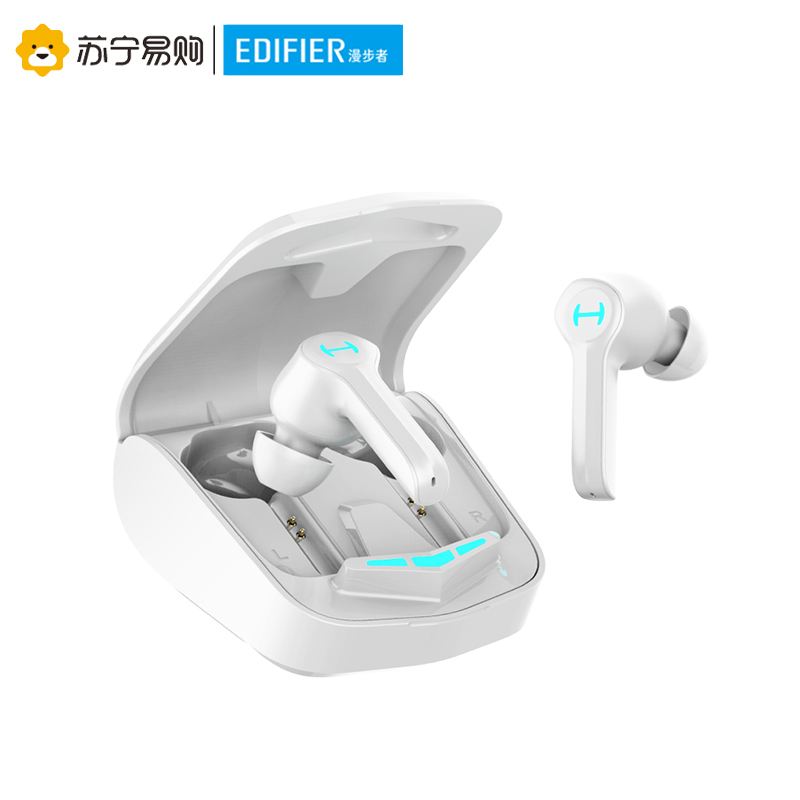 EDIFIER/漫步者 HECATE GM4无线蓝牙5.0低延时耳机真无线入耳式运动跑步音乐 白色