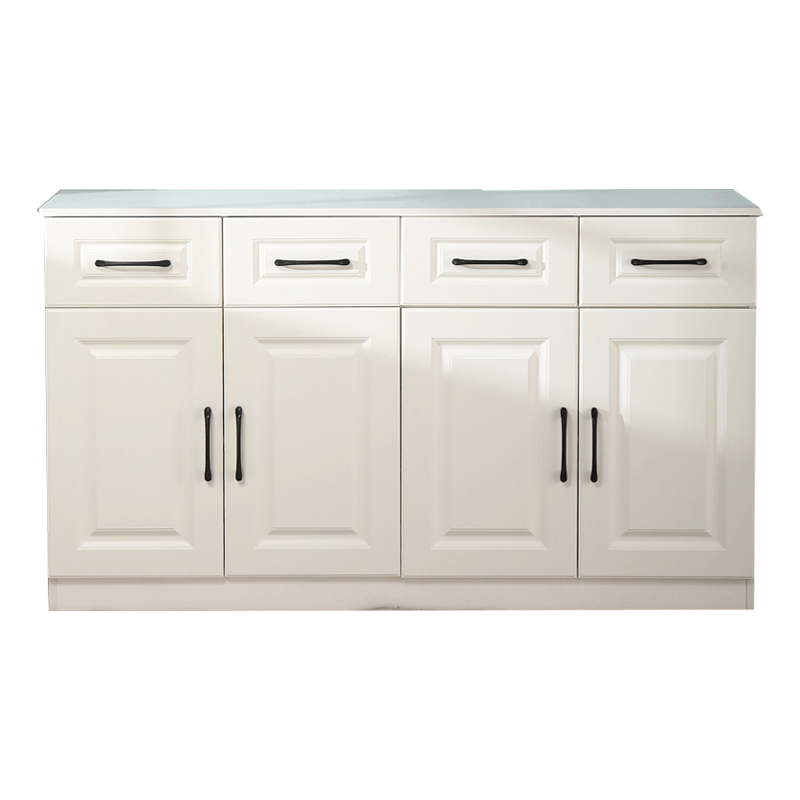 三金鑫 餐边柜北欧现代简约厨房碗柜板式置物架茶水柜客厅边柜储物柜图片