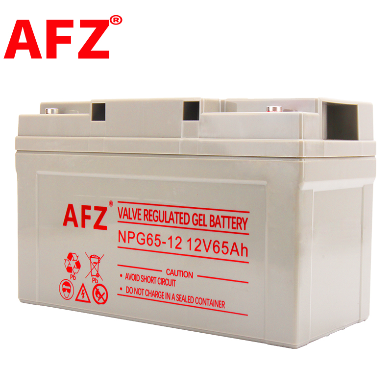 太阳能蓄电池12V65AH风能路灯UPS电源通讯应急EPS基站NPG65-12高清大图