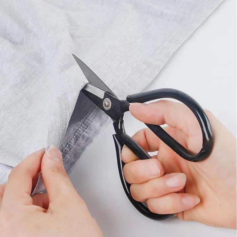 菜刀王工业民用厨房家用剪子尖头小剪刀剪纸剪布防锈