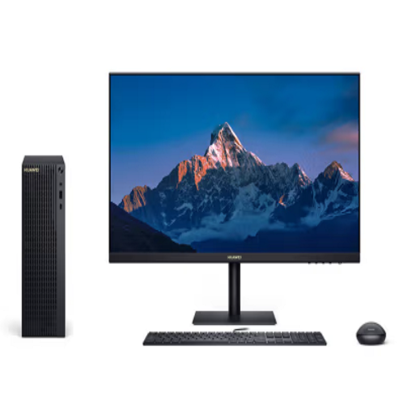 华为台式机B515 8+256 AMD R5锐龙处理器 加显示器