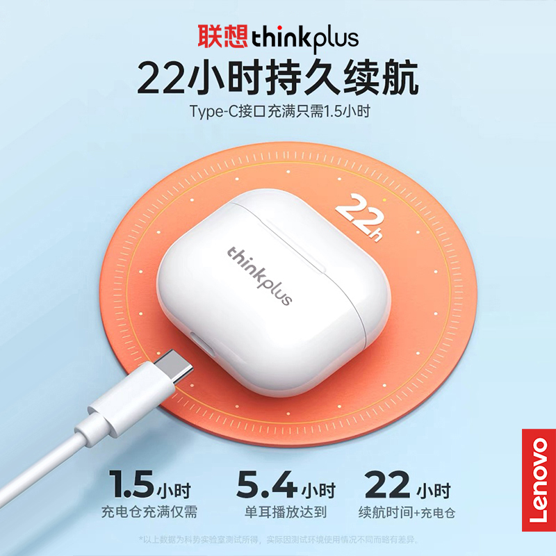 联想LP40真无线蓝牙耳机高清降噪通话游戏IOS安卓手机通用2023高清大图
