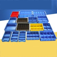 趣涉家居 零件盒分格箱长方形螺丝收纳盒多隔塑料盒子工具物料分类盒周转箱 生活日用收纳用品收纳盒居家用品